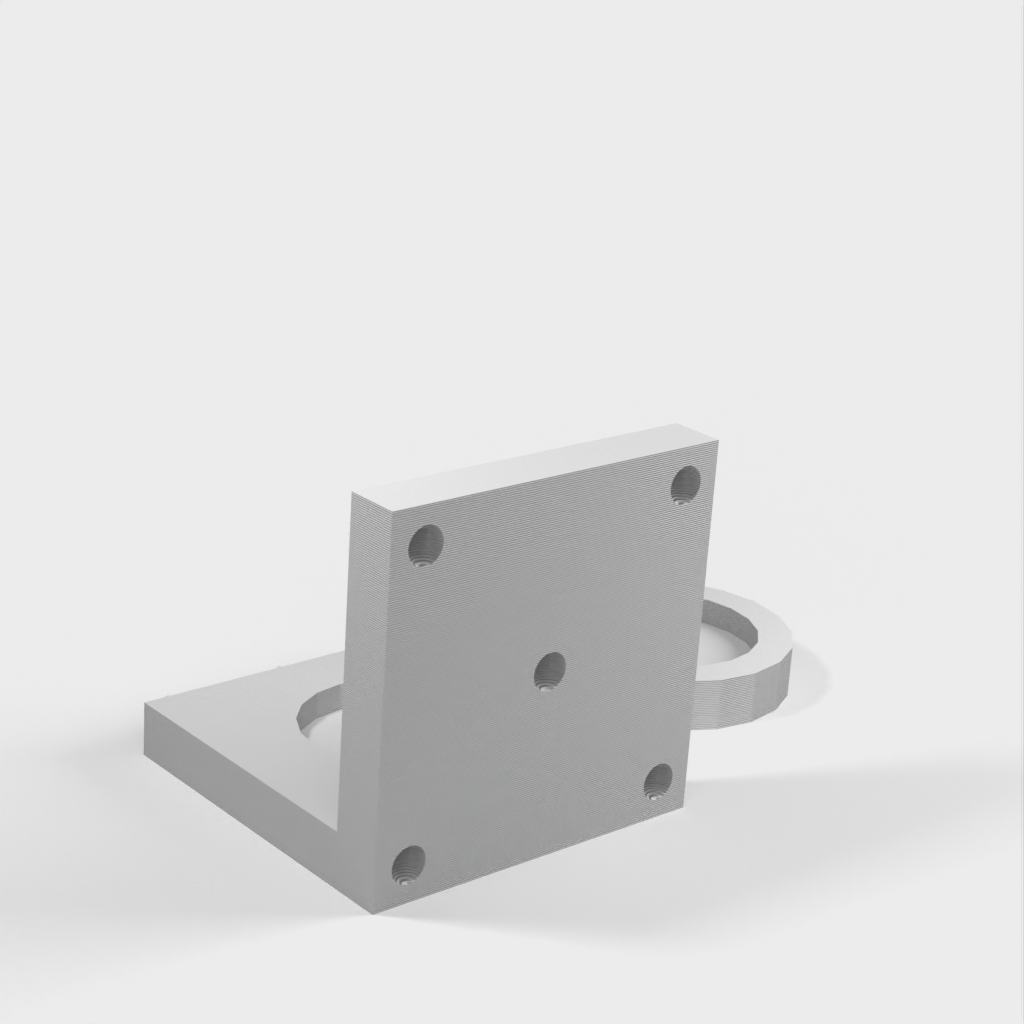 Staffa di montaggio magnetica per Ikea Lack