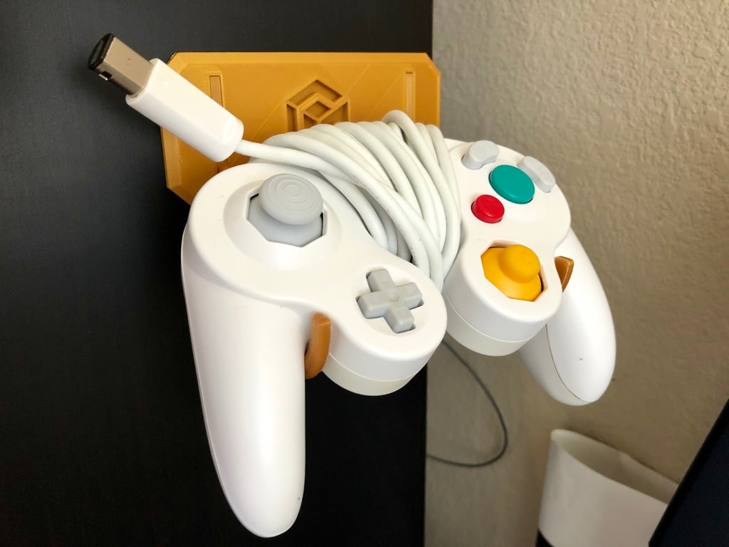 Supporto e gancio per controller per GameCube