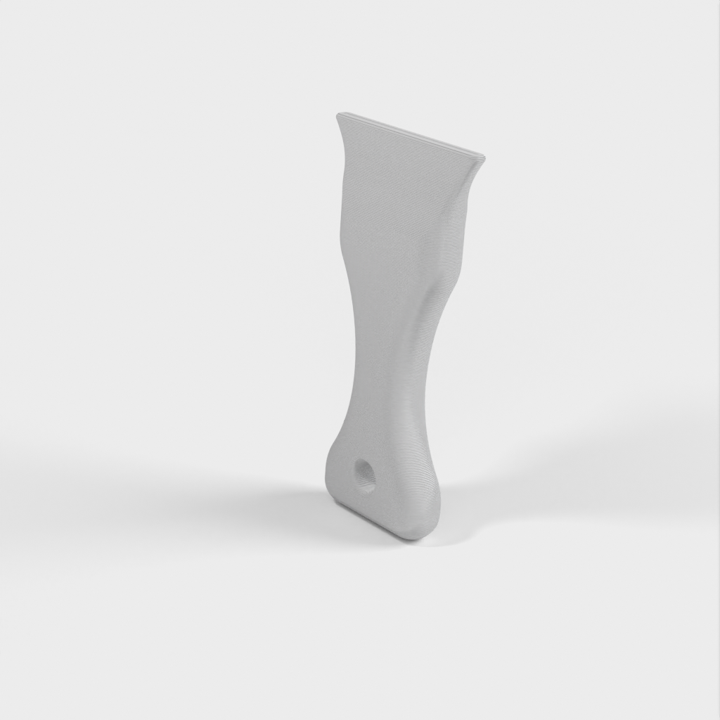 Manico di rasoio per la pulizia del letto di vetro della stampante 3D