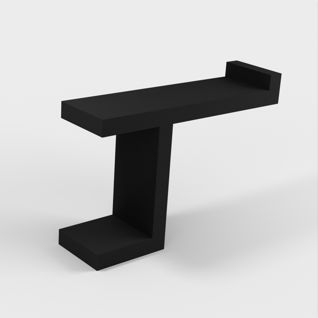 Semplice supporto per cuffie per tavolo Ikea &quot;LAGKAPTEN / ADILS&quot;.