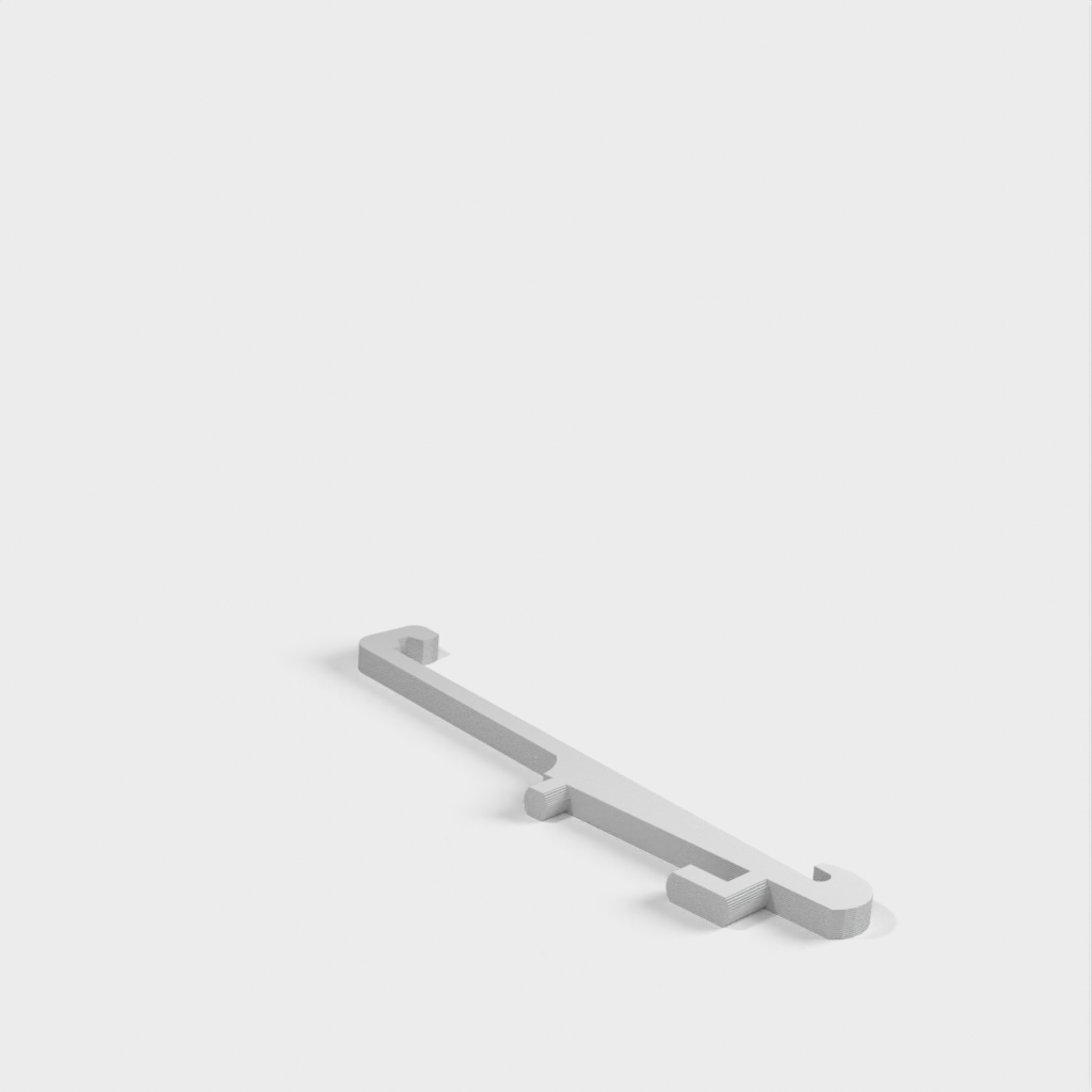 Staffa IKEA VARIERA-SKADIS per appendere al pannello forato