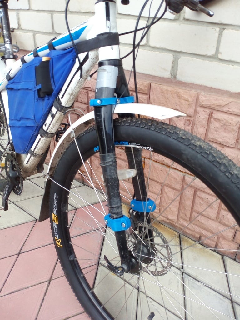 Supporto parafango completo per forcella in carbonio per bici MTB 29er