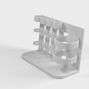 Organizer da bagno per porta spazzolino e dentifricio