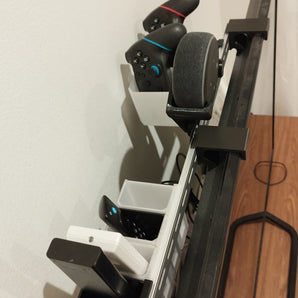 Supporto per telecomando TV Top con guida DIN