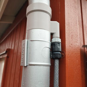 Raccoglitore di acqua piovana per grondaie - connettore per tubo da 1/2"