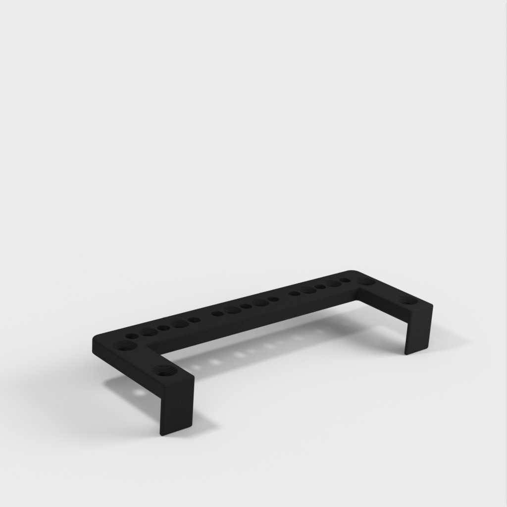 Guida rack 3U per tavolo Ikea Lack
