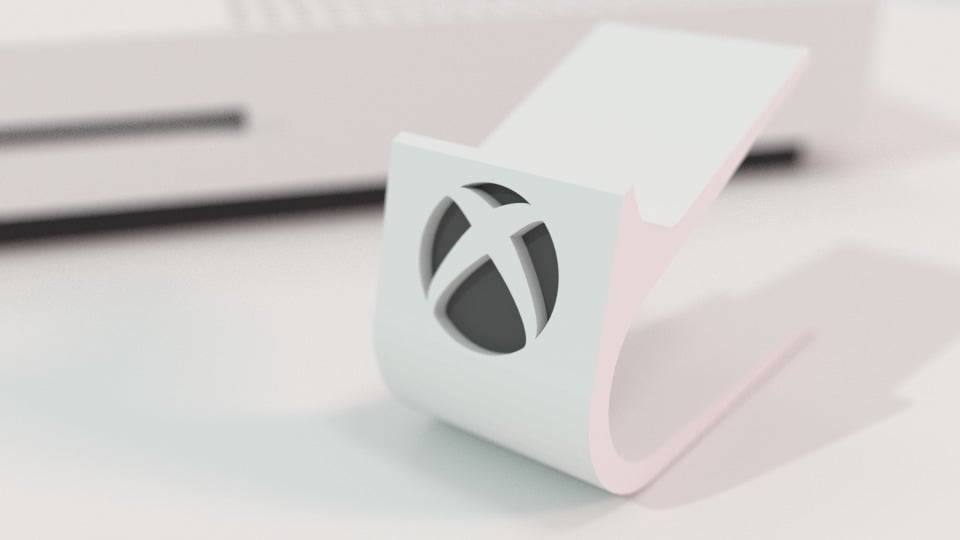 Supporto per controller Xbox One con logo Xbox
