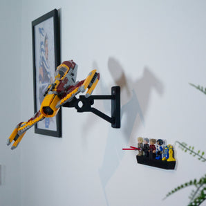 Supporto a parete per Starfighter di Shin Hati 75364