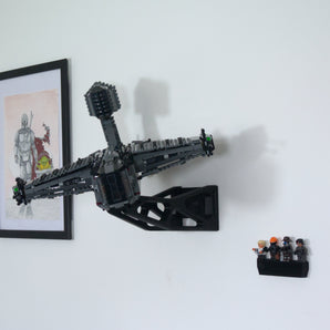 Supporto a parete per LEGO Star Wars The Justifier 75323