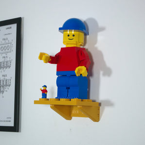 Supporto a parete per Minifigure in scala 40649