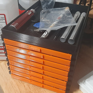 Cassetti modulari per lo stoccaggio di piccoli utensili