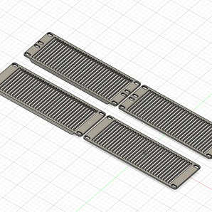 Pannello cieco 2U da 10 pollici per armadio rack