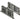 Supporto da rack da 19" per 2x Lenovo ThinkCentre M920q