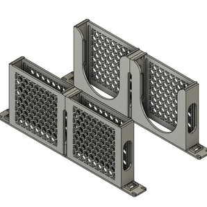 Supporto da rack da 19" per 2x Lenovo ThinkCentre M920q