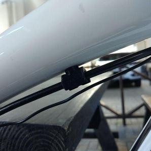 Morsetto per tubo freno e supporto per cavi per bicicletta
