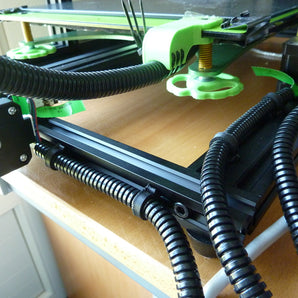Clip per cavi ID da 10 mm per profilo in alluminio estruso