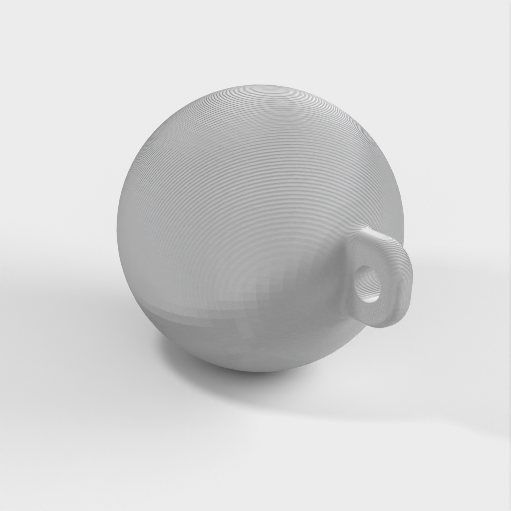 Puzzle stampato in 3D con palla