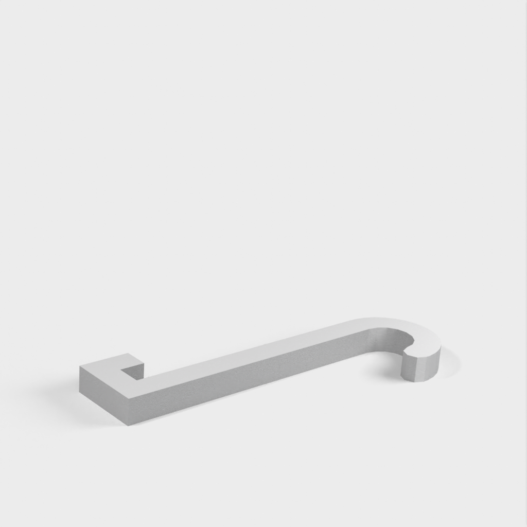 Gancio per utensili Gancio semplice per Makerbot