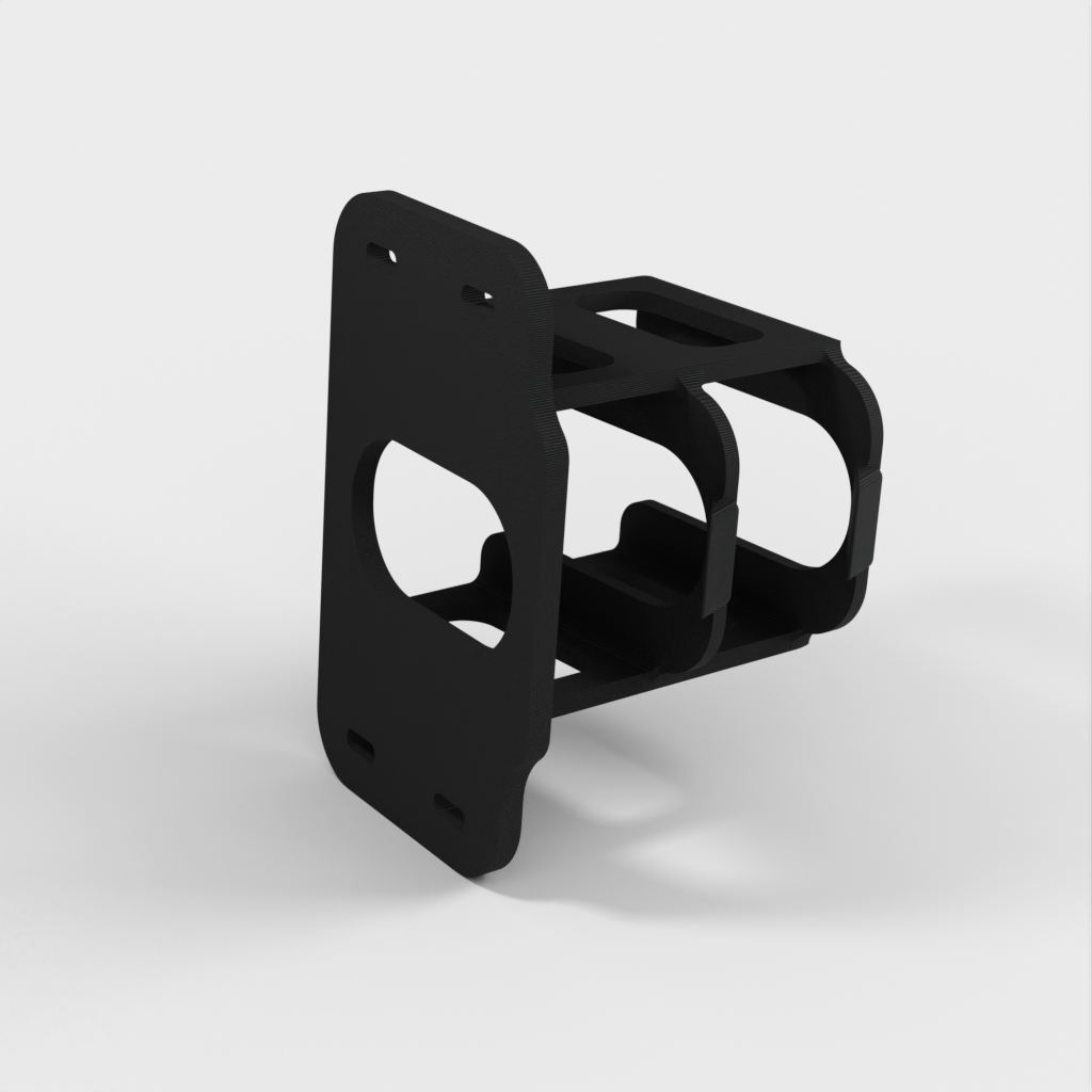 La scheda DeWalt 20v Max VR si blocca per riporla tra gli scaffali