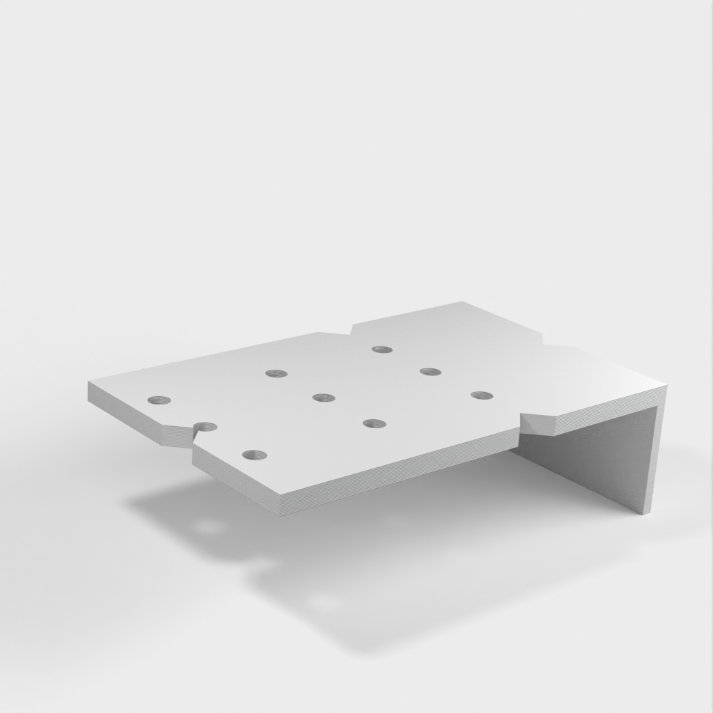 Guida alla foratura da tavola a trave - parametrica - Openscad
