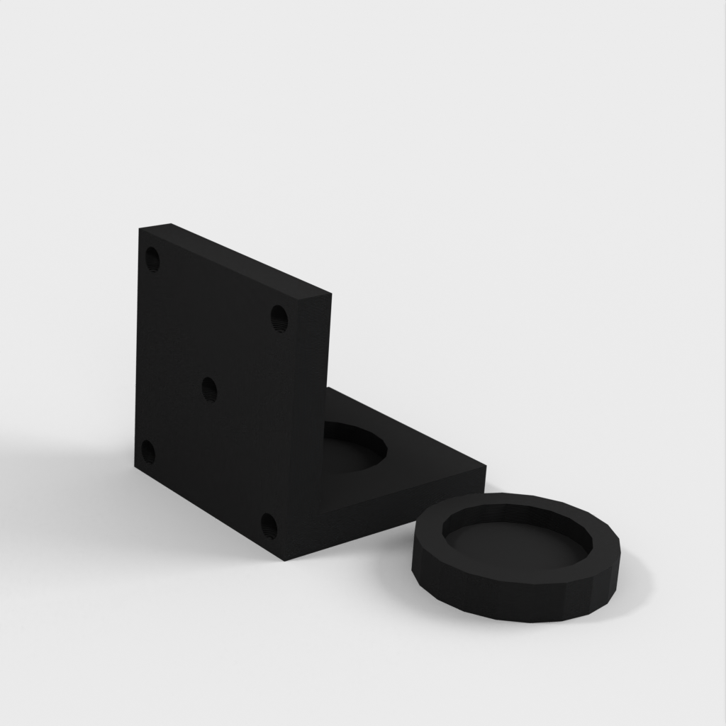 Staffa di montaggio magnetica per Ikea Lack