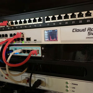 Montaggio su rack da 19 pollici MikroTik hEX (S)
