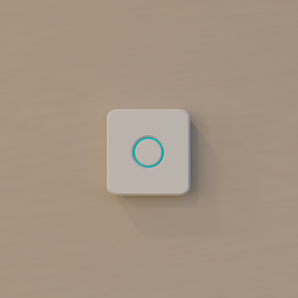 Staffa da parete nascosta per Philips Hue Bridge