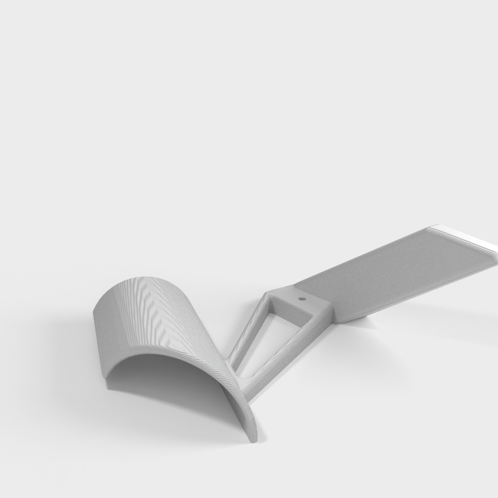 Supporto per microfono per stampa 3D con viti da 2 mm