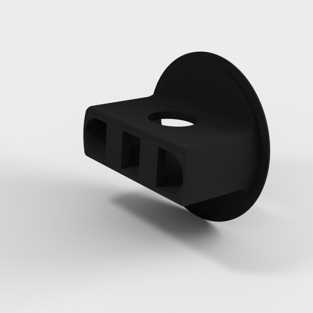 Supporto hub USB con occhiello per scrivania (80 mm / 3,15&quot;)
