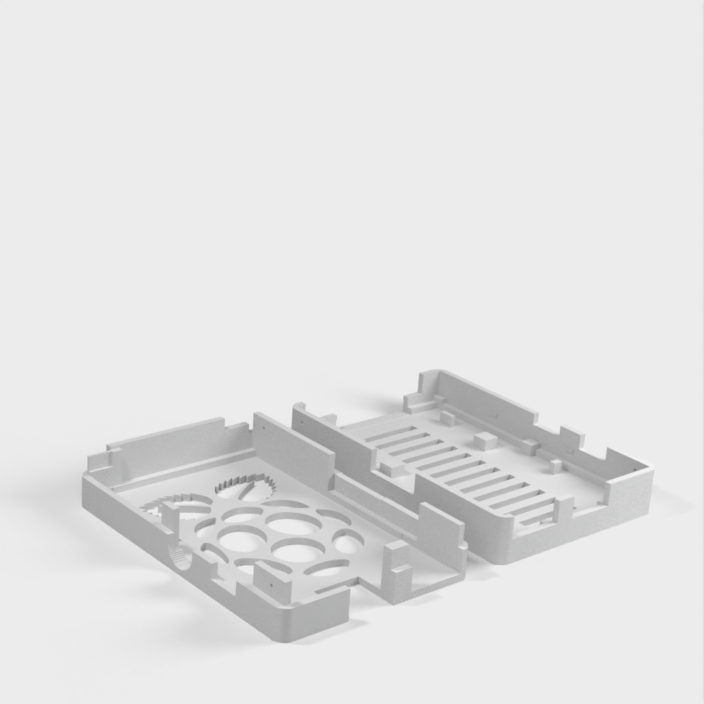 Scatola Raspberry Pi con dimensioni esatte e miglioramenti