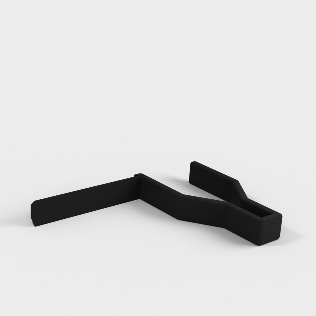 Supporto per cuffie per cuffie Sony con riduzione del rumore per il montaggio sullo schermo Ikea Bekant per scrivania