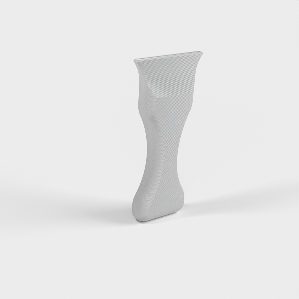 Manico di rasoio per la pulizia del letto di vetro della stampante 3D