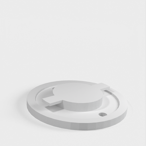 Adattatore da soffitto TP-Link Tapo C210 per regolare gli angoli della telecamera Wi-Fi