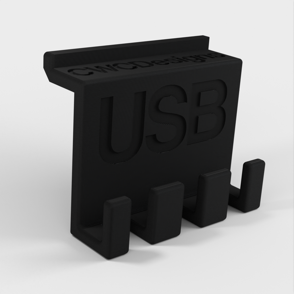 Manca il supporto USB per l'organizzazione e la gestione dei cavi