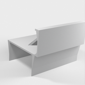 IKEA LACK Prolunga per scaffale LITE con supporto per smartphone