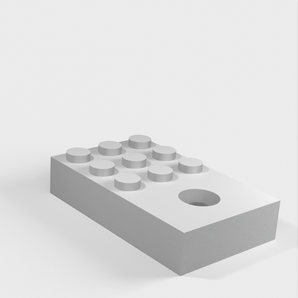 Supporto a parete per telecomando IR Lego