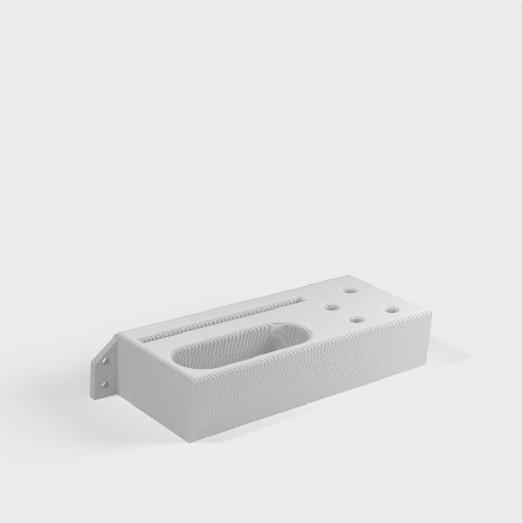 Portautensili per stampante 3D per montaggio sul bordo del tavolo