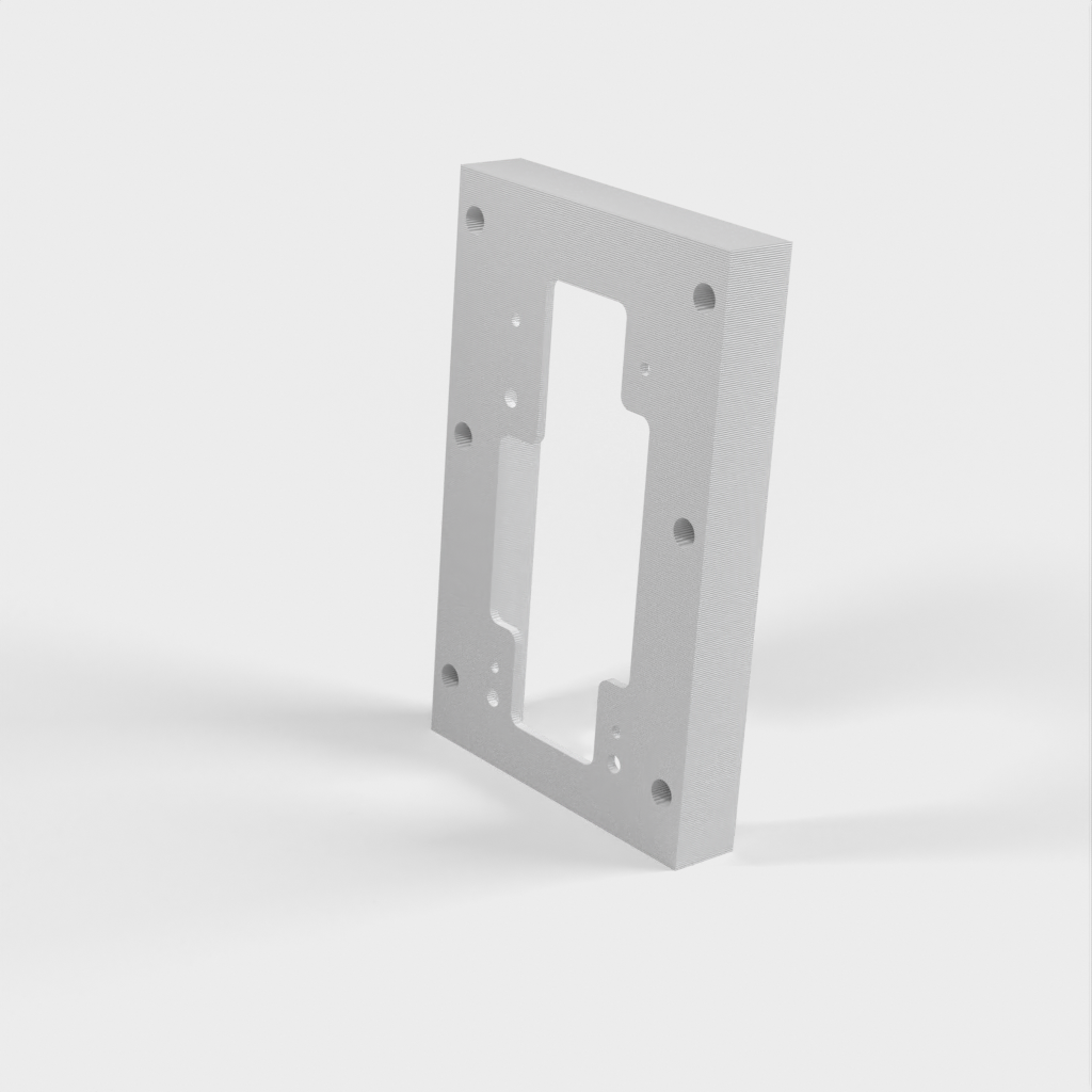 Custodia Ring Doorbell 2 montata in alluminio per pareti sottili