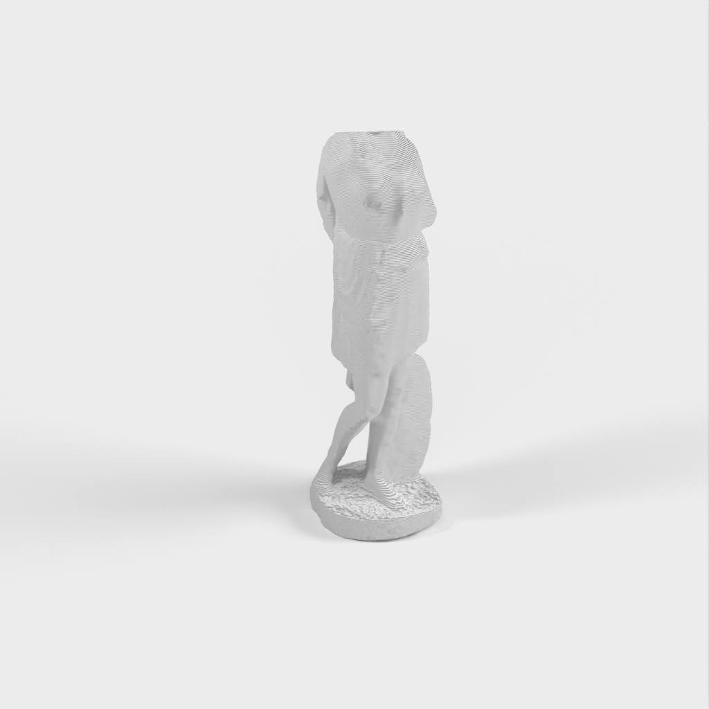 Guerriero amazzone: replica della scultura romana del classico greco