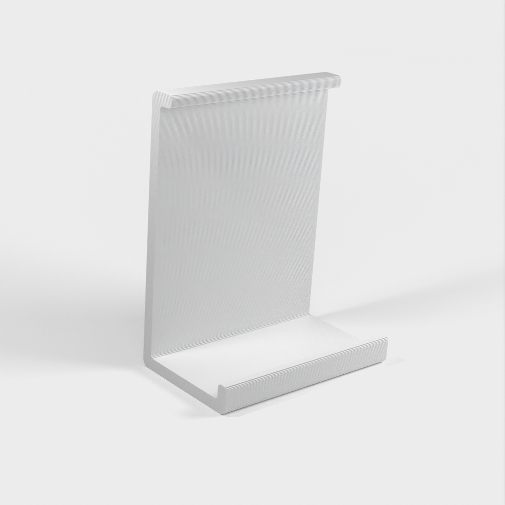 Supporto da tavolo multifunzionale e minimalista per cellulare e piccolo tablet