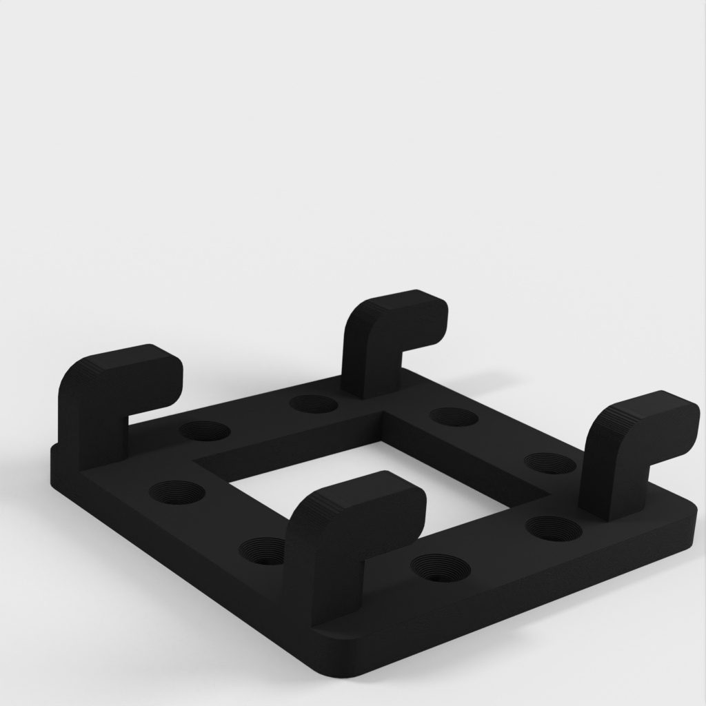 Staffa di montaggio Vesa per pannello IKEA Skadis Grid