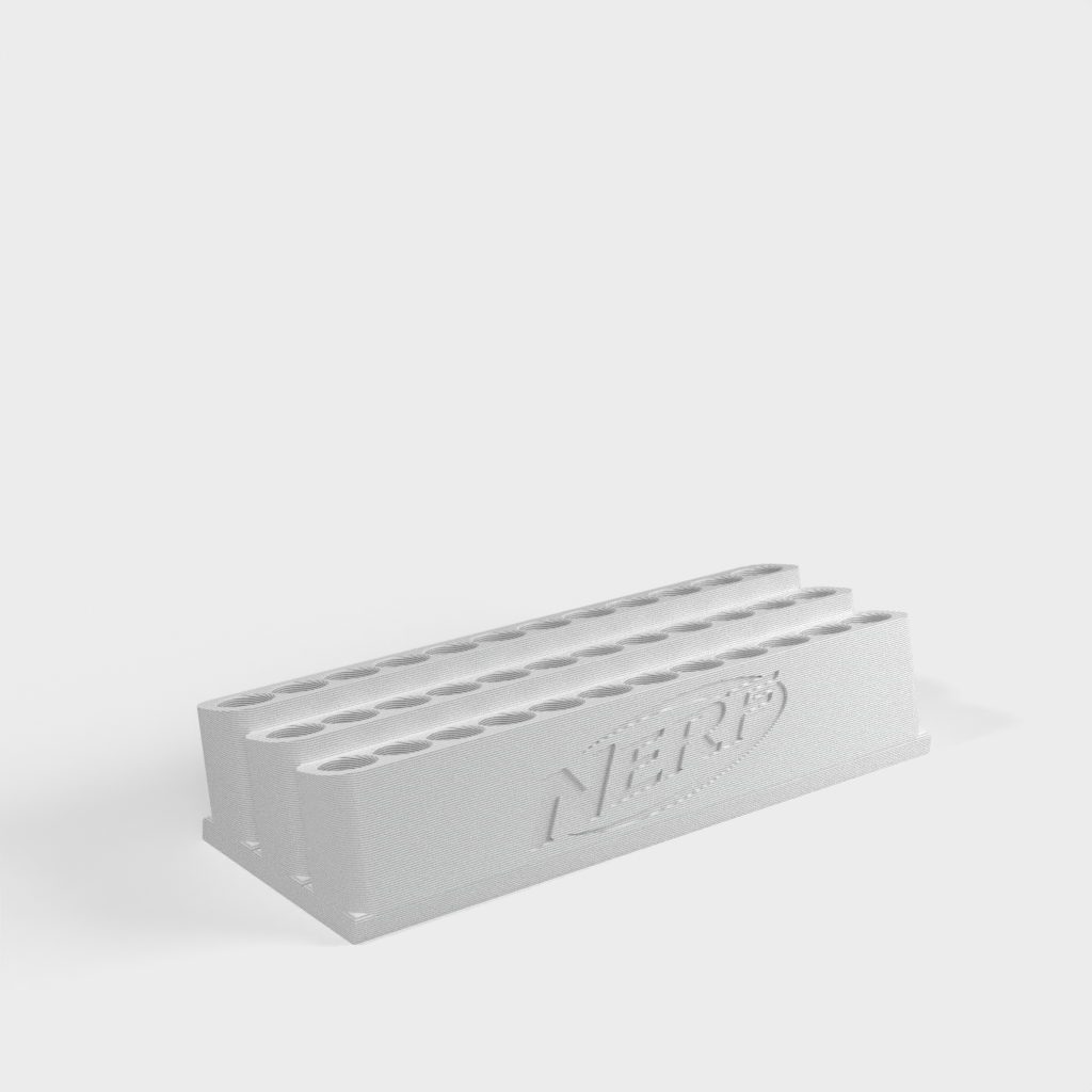 Portafreccette Nerf ingrandito per 36 freccette con logo