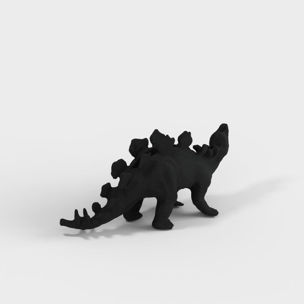 Porta biglietti da visita Stegosaurus per scrivania e ufficio