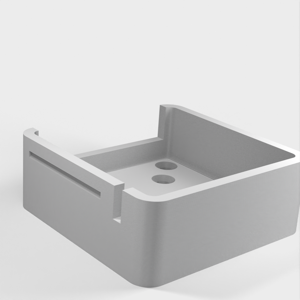 Sistema di montaggio Sonoff Mini con cubicoli scorrevoli