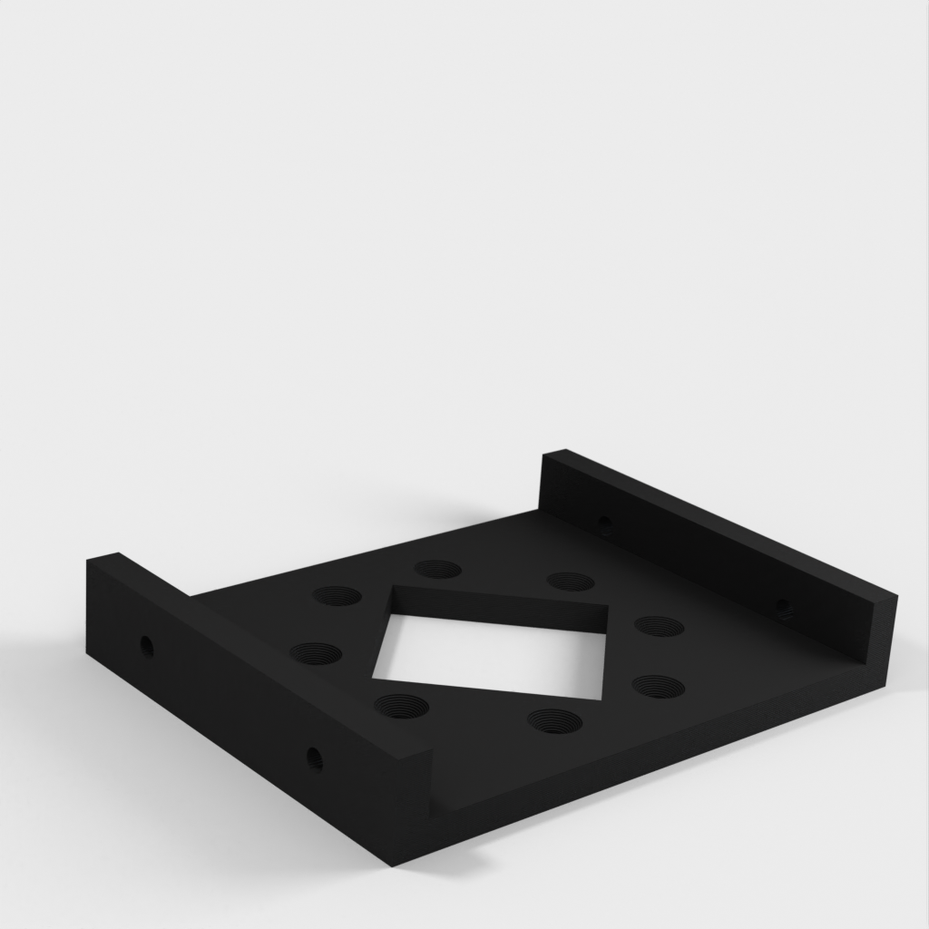 Supporto Vesa per IKEA Skadis Pegboard per schermi pesanti