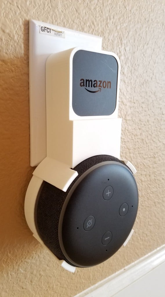 Supporto per connettore a parete per Amazon Echo Dot (3a generazione)