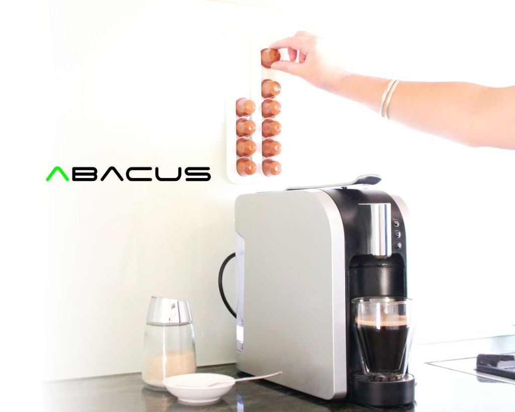 Abacus portacapsule per caffè Nespresso da parete e da mobile