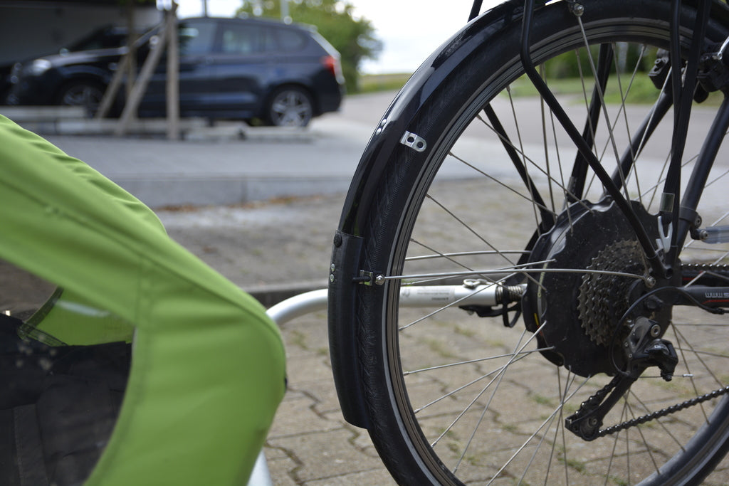 SKS Germany Estensione parafango per bicicletta da 45 mm per la protezione dei rimorchi per biciclette