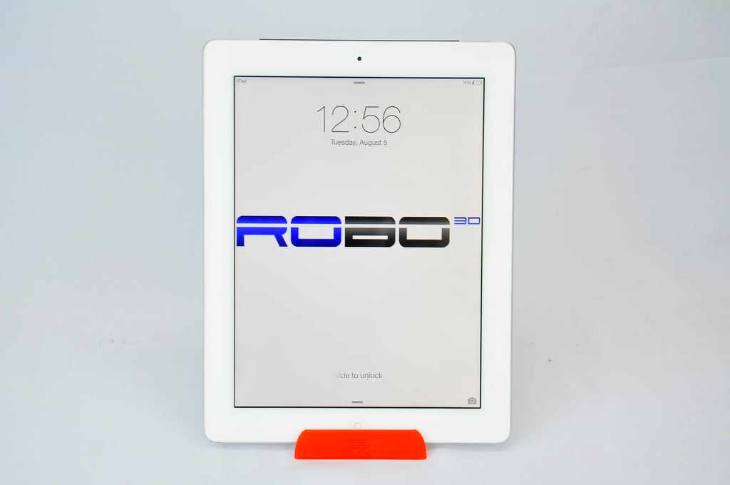 Elegante supporto per iPad per tablet - Compatibile con materiali PLA, ABS e Laywood
