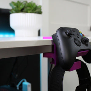 Supporto universale a morsetto per controller e cuffie